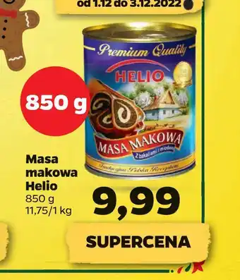 Netto Masa makowa helio oferta