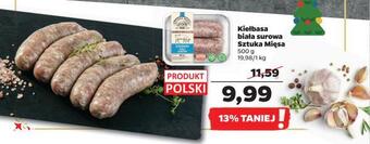 Netto Kiełbasa biała surowa sztuka mięsa oferta
