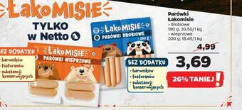 Netto Parówki łakomisie oferta
