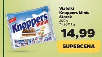 Netto Wafelki knoppers minis storck oferta