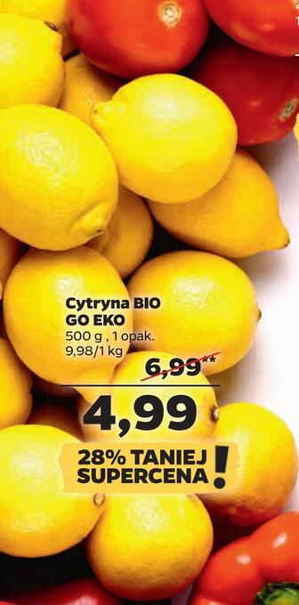 Netto Cytryna bio go eko oferta