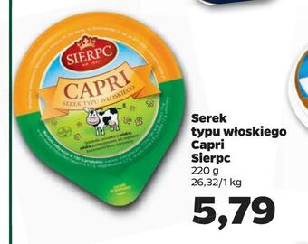 Netto Serek typu włoskiego capri sierpc oferta