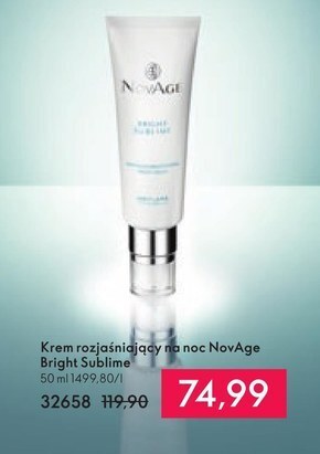 Oriflame Krem na noc novage oferta