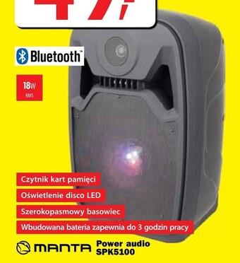 Media Expert Power audio manta oferta