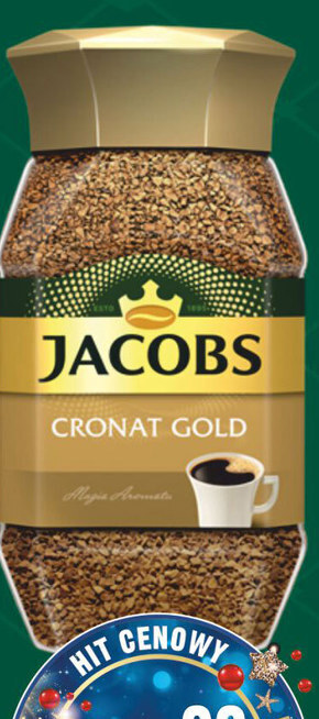 Społem Jacobs cronat gold kawa rozpuszczalna 200 g oferta