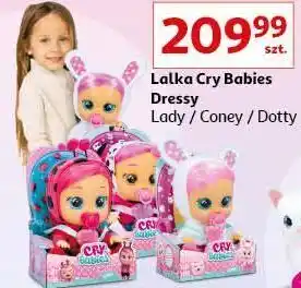 Auchan Lalka cry babies coney płaczący bobas tm toys oferta