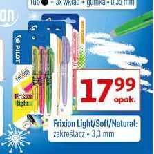 Auchan Zakreślacze light soft pilot frixion oferta