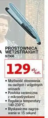 Auchan Prostownica s7300 wet2straight remington oferta