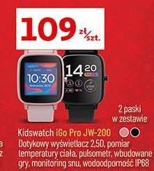 Auchan Smartwatch igo pro jw-200 różowy forever oferta