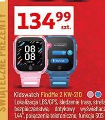 Auchan Smartwatch kw-210 niebieski forever oferta