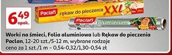 Auchan Worki na śmieci 60 l paclan oferta