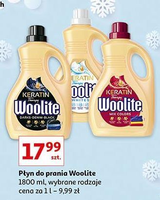 Auchan Płyn do prania whites woolite keratin oferta