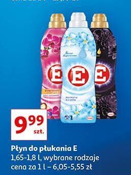 Auchan Płyn do płukania orchidea i olejek makadamia e aromatherapy oferta