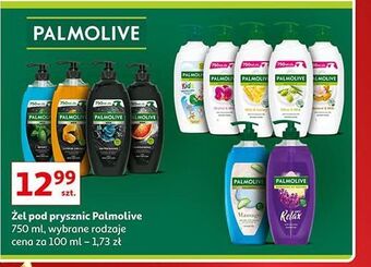 Auchan Żel pod prysznic mleczko migdałowe palmolive naturals oferta