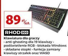 Auchan Klawiatura rhod 300 nkd-1528 genesis oferta