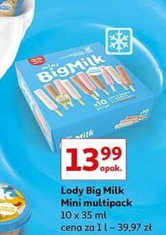 Lody mini algida big milk