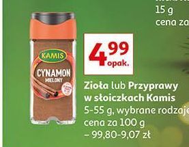 Auchan Cynamon mielony kamis oferta