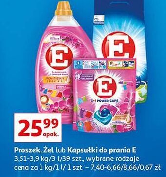 Auchan Kapsułki do prania e 3+1 power caps oferta