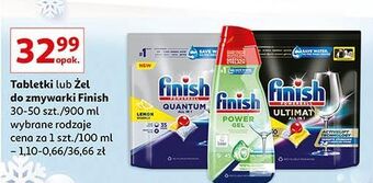 Auchan Tabletki do zmywarek lemon finish quantum ultimate oferta