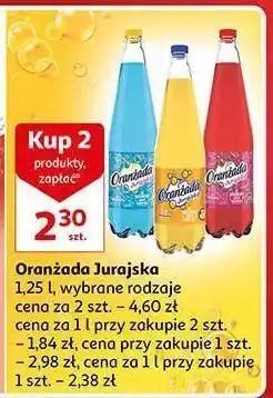 Auchan Napój pomarańczowy jurajska oranżada oferta