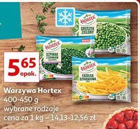 Auchan Fasolka szparagowa żółta hortex oferta