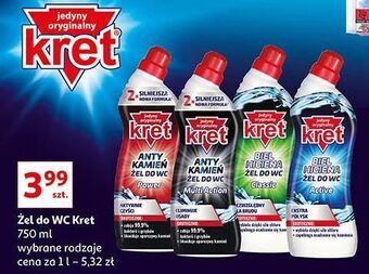 Auchan Żel do wc classic kret oferta