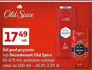 Auchan Zel pod prysznic old spice whitewater oferta