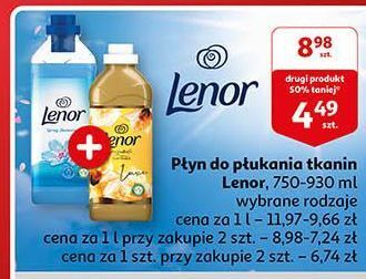 Auchan Płyn do płukania gold orchid lenor parfumelle oferta