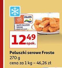 Auchan Złote paluszki serowe frosta oferta