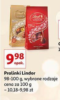Auchan Bombonierka milk lindt lindor oferta