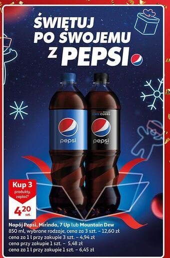 Auchan Napój orange mirinda oferta