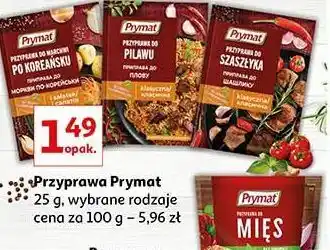 Auchan Przyprawa do szaszłyka prymat oferta