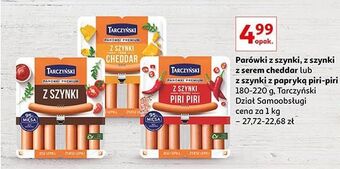 Auchan Parówki z szynki tarczyński oferta