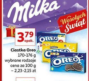 Auchan Ciastka double crema oreo oferta