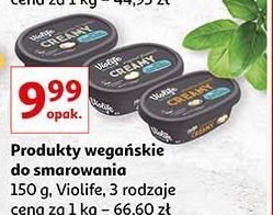 Auchan Krem do smarowania garlic & herbs violife oferta