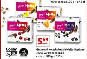 Auchan Galaretka w czekoladzie cytrynowa goplana mella oferta