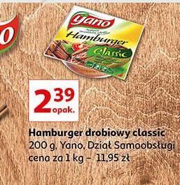 Auchan Hamburgery drobiowe yano oferta