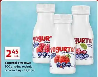 Auchan Smoothie wiśnia yogurto! oferta