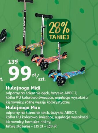 Auchan Hulajnoga midi oferta