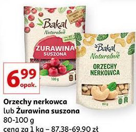 Auchan Zurawina suszona bakal naturalnie oferta