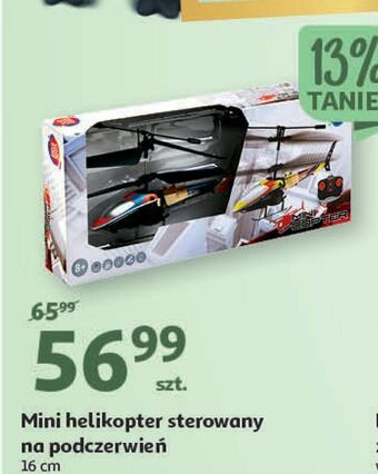 Auchan Helikopter zdalnie sterowany one two fun oferta