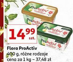 Auchan Margaryna flora pro-activ o smaku masła oferta