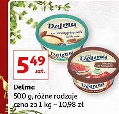 Auchan Margaryna delma ze szczyptą soli oferta