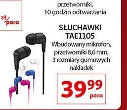 Auchan Słuchawki tae1105bk czarne philips oferta