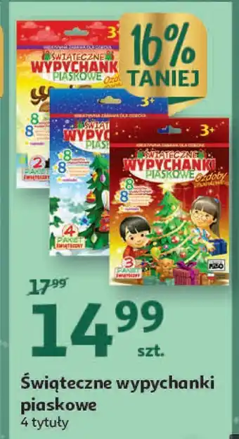 Auchan Świąteczne wypychanki piaskowe 4 oferta