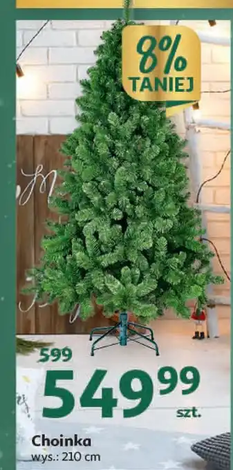 Auchan Choinka 210 cm oferta