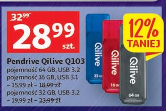 Auchan Pendrive 64 gb qilive oferta