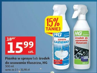 Auchan Żel czyszczący czysta łazienka hg łazienka oferta