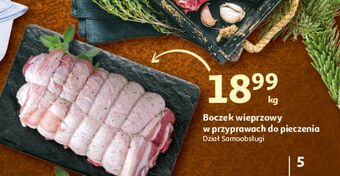 Auchan Boczek wieprzowy w przyprawach oferta