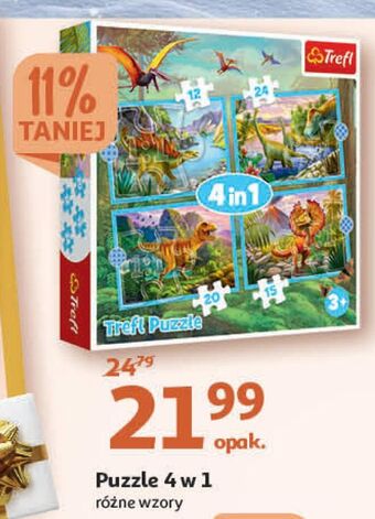 Auchan Puzzle 4 w 1 trefl oferta